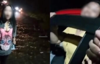 Remaja mengamuk selepas ditegur buang sampah tengah jalan