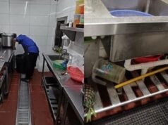 Jijik! Video tular rakam pekerja ludah dalam makanan!