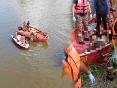 Bomba temui lelaki lemas terjun dari jambatan