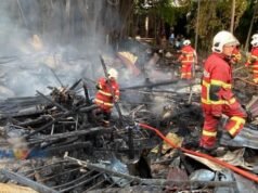 Rumah terbakar, adik melecur, abang tak dapat diselamat