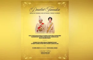 PM rafak sembah tahniah sempena Jubli Perak pemerintahan Raja Perlis
