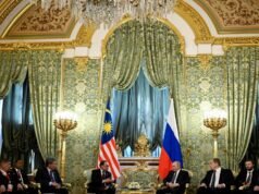 President Putin invites Malaysian king to Moscow