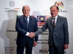 PM bincang perluas kerjasama startegik dengan Tajani di Rom